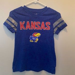Girls Kansas Jayhawks Shirt